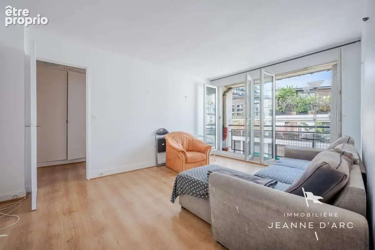 Appartement 3 pièces – 62,65 m² – 5ᵉ étage avec ascenseur – Paris 13ᵉ – Rue Berbier du Mets - photo 2