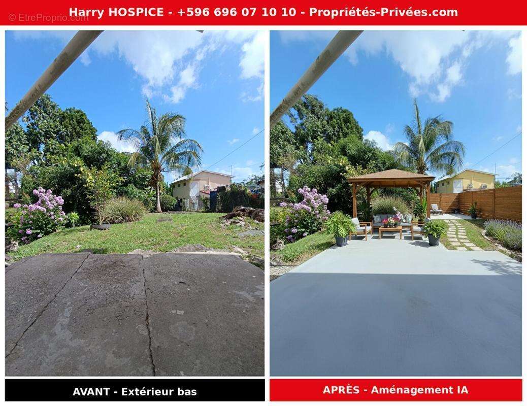 EXCLUSIVITE - FORT-DE-FRANCE - RARE 470m² - Maison 7P 119m² - 2x F2 - Idéal investisseur ou famille - 174 000 - photo 3