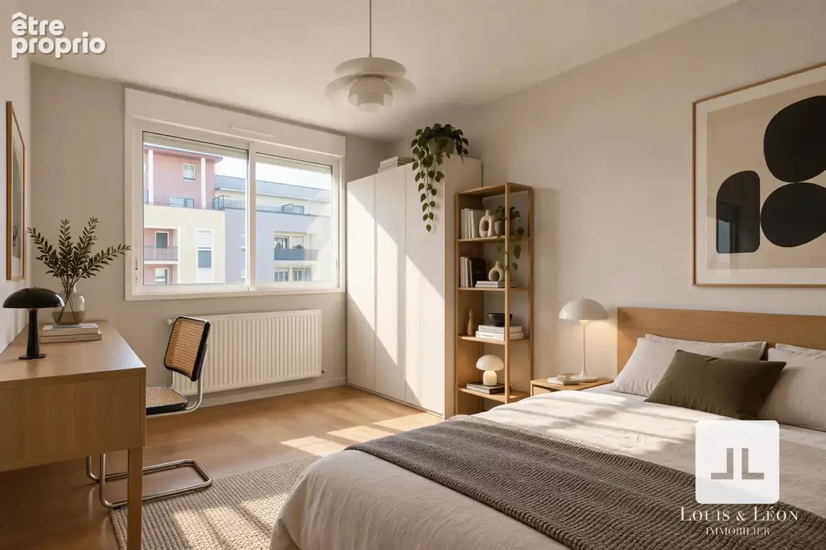 Appartement familial de 98 m² - balcon - cave & garage - photo 8