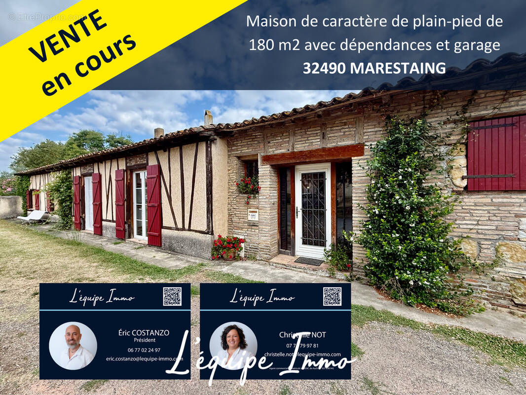 Maison à L'ISLE-JOURDAIN
