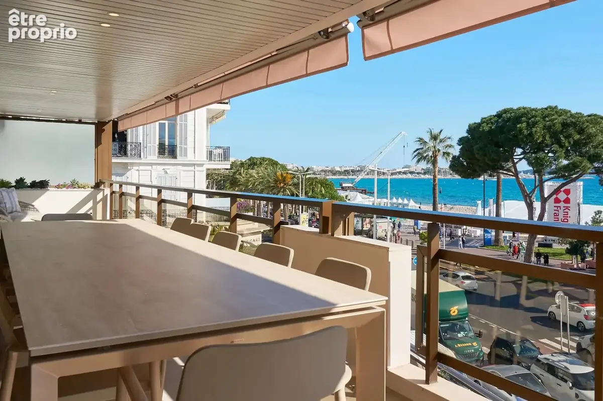 Cannes croisette – appartement d’exception 5 chambres – vue mer panoramique - photo 13