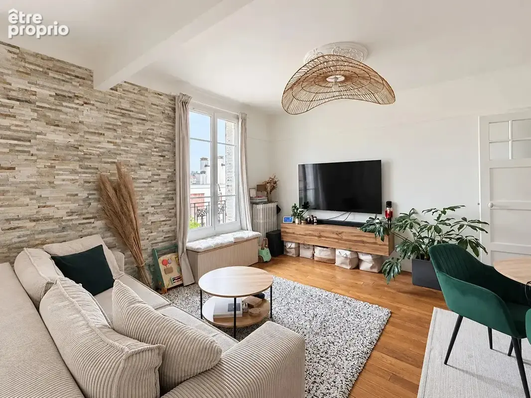 Appartement Bois Colombes 3 pièce(s) 56.95 m2 - photo 2