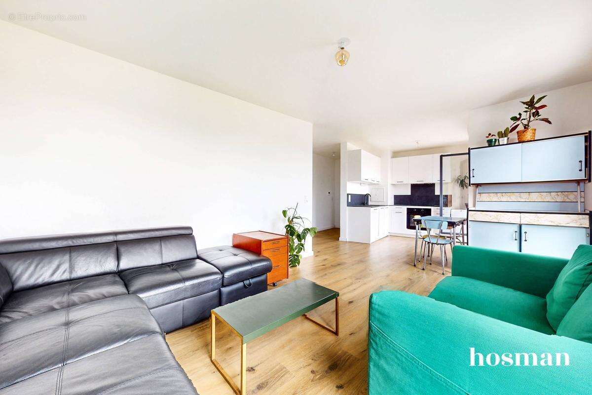 Charmant 3 pièces de 63m2 - En étage élevé, avec balcon et ascenseur - Rue Diderot, Pantin - photo 4