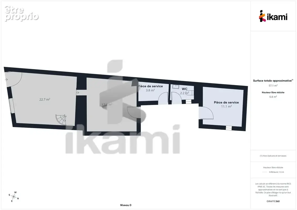 Immeuble Mixte 91 m2 Centre-ville de Pont-Aven avec jardin - Local commercial + T3 avec Jardin - photo 14