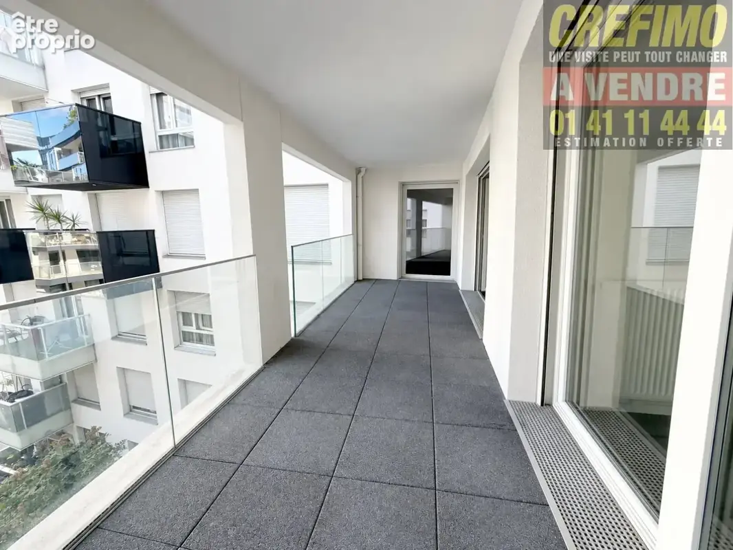 Trois pièces + balcon + parking à vendre à Asnières - Agence immobilière CREFIMO - photo 11