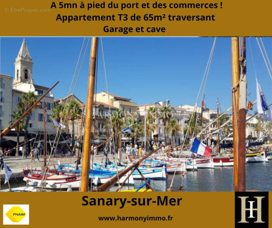 Appartement à SANARY-SUR-MER
