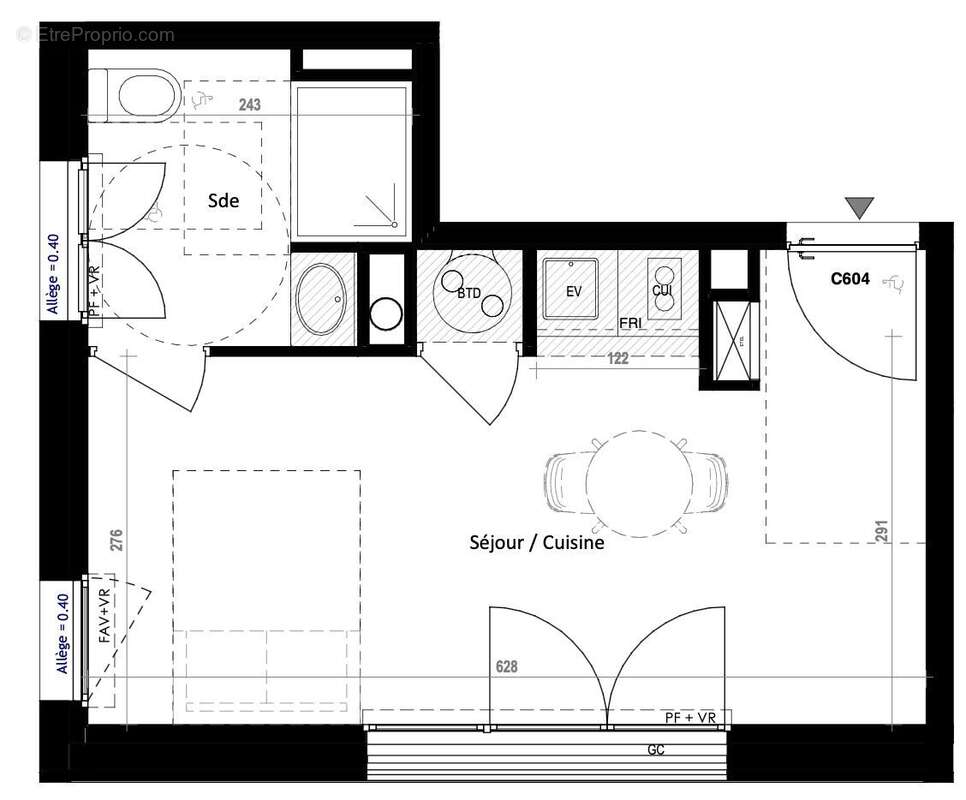 Appartement à SAINT-NAZAIRE