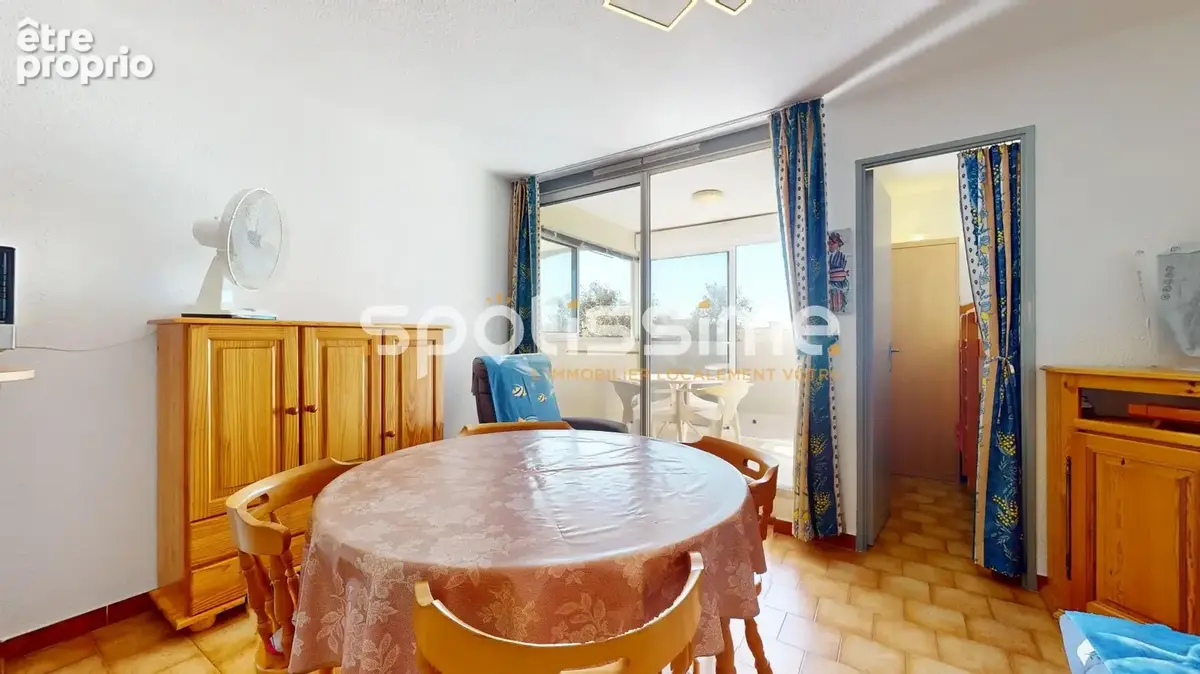 Cap d'Agde  Centre Port : studio cabine avec vue mer, parking et cellier privatifs - photo 14