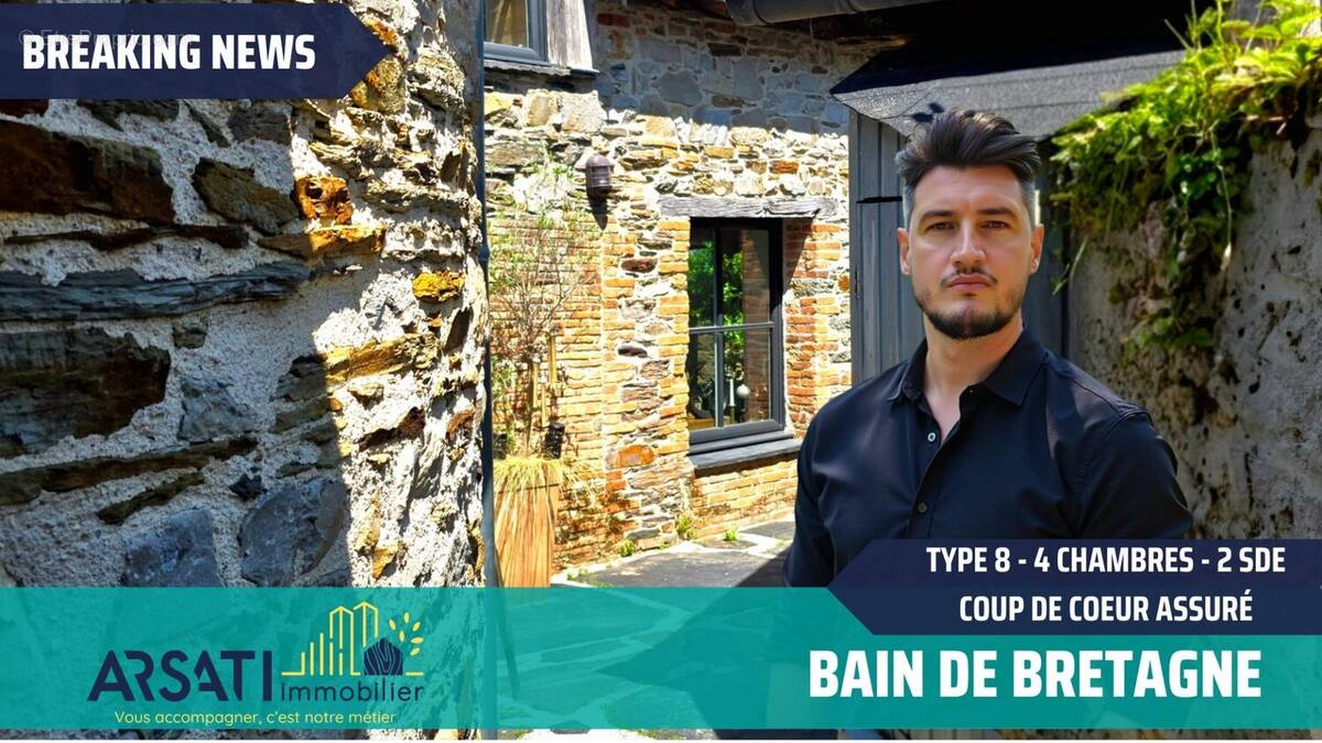 Maison à BAIN-DE-BRETAGNE