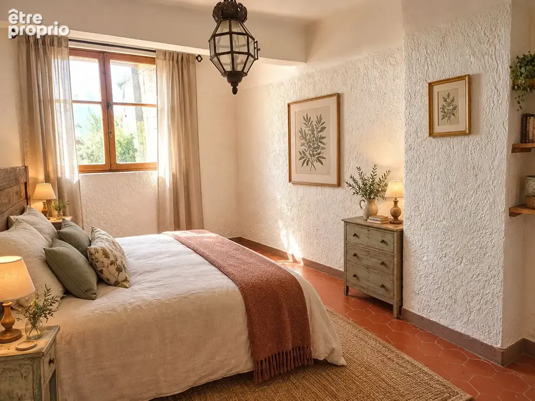 RÉGUSSE : maison de village , 3 chambres, bureau avec vue dégagée et cave - photo 16