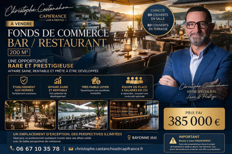 Commerce à BAYONNE