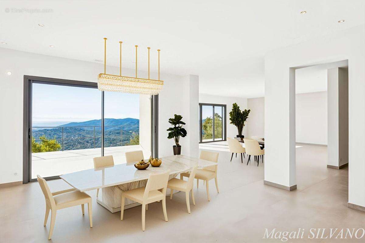 Villa neuve contemporaine vue  panoramique  Proche Cabris - photo 13