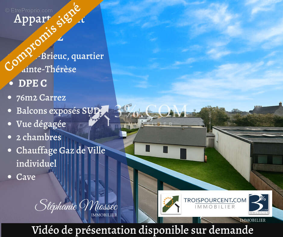 Appartement à SAINT-BRIEUC