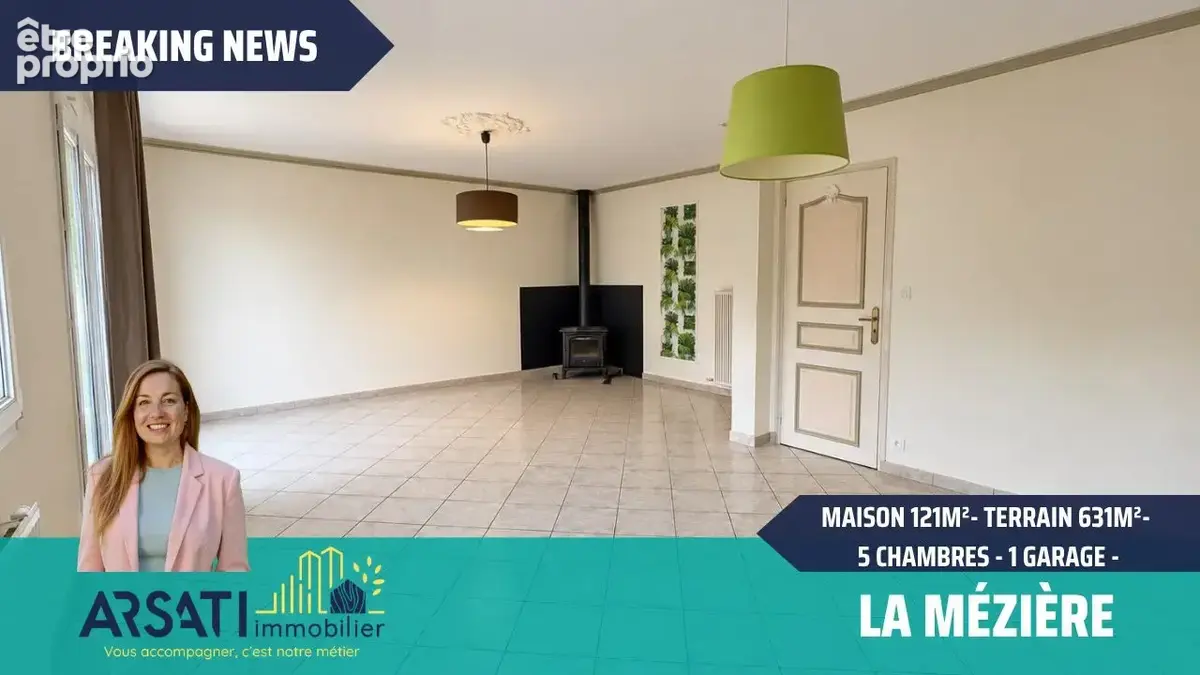Maison 7 pièces 121 m² à vendre à La Meziere (35520) - photo 1
