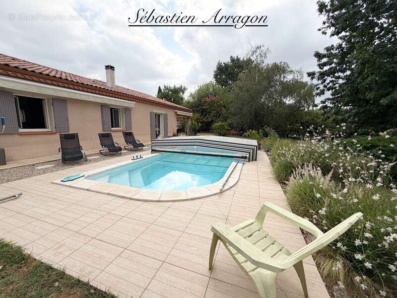 Entre Villeneuve-sur-Lot (47) et Saint-Sylvestre-sur-Lot – Belle maison de plain-pied avec piscine sur 3 800 m² - photo 15