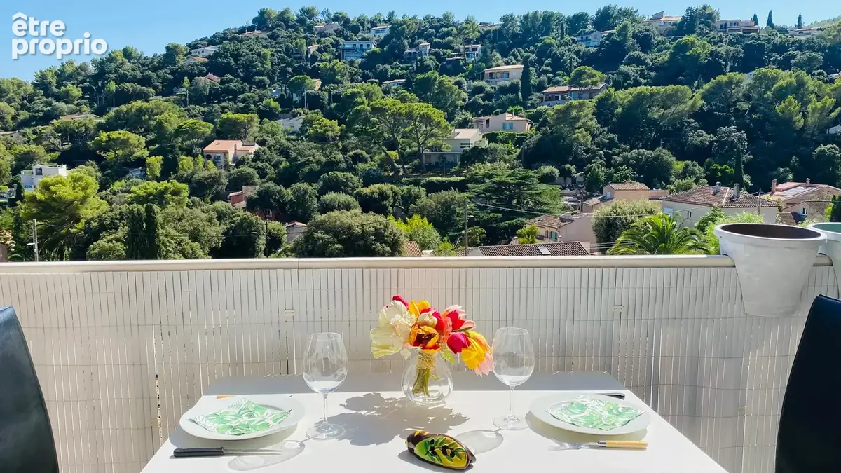 Fabregas vue mer, au calme à 200 m de la plage, t2 de 31,56 m2 + balcon 2ième et dernier etage plein sud + cav - photo 2