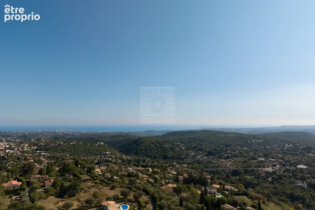 Vence - villa  310m2 - vue mer et collines - photo 5