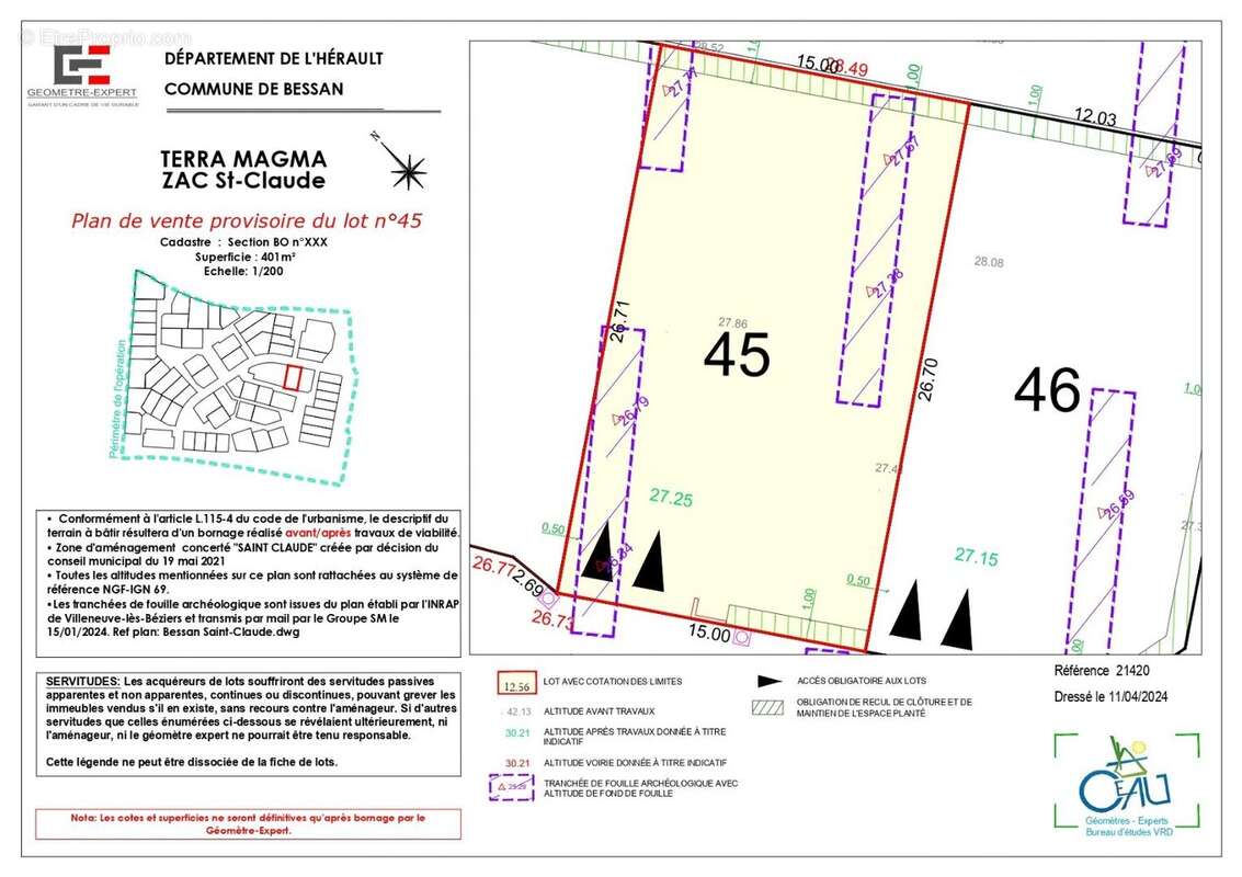 Terrain Constructible BESSAN TERRA MAGMA - photo 4