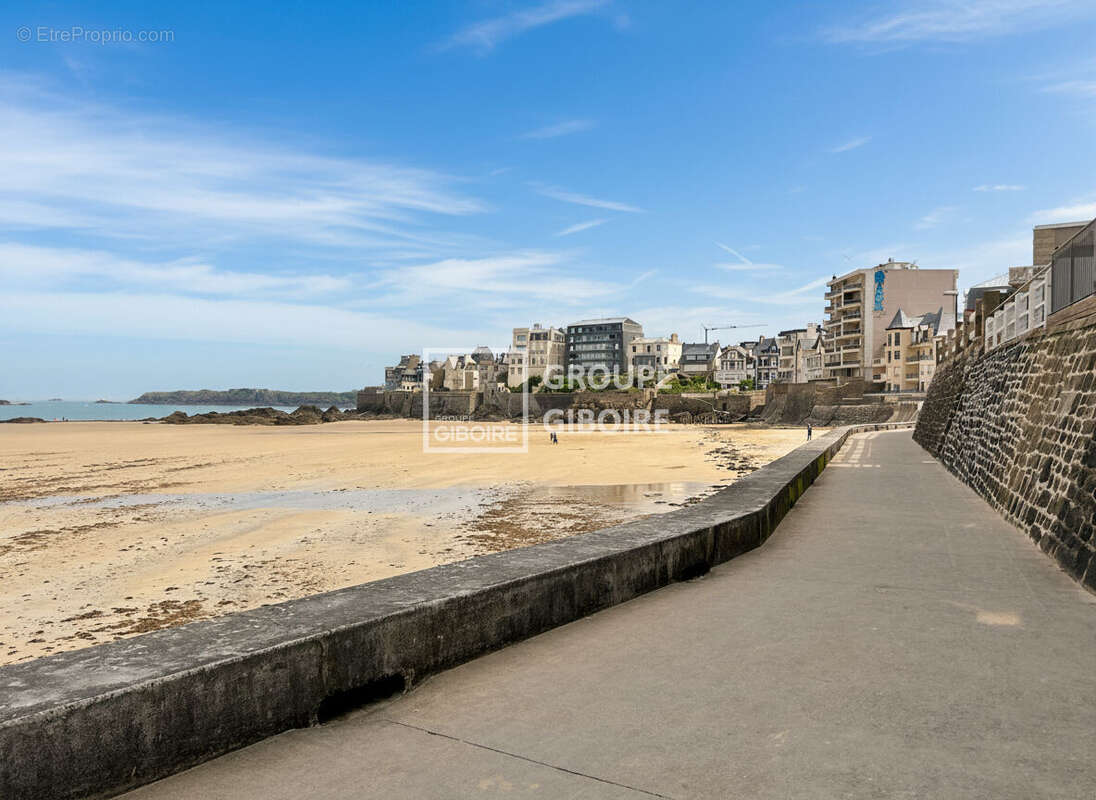 A vendre exclusivite agence giboire saint malo sillon rochebonne vue mer appartement terrasse - photo 9