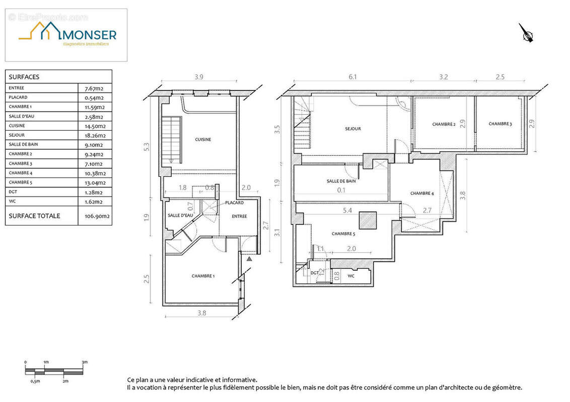 Appartement à PARIS-17E