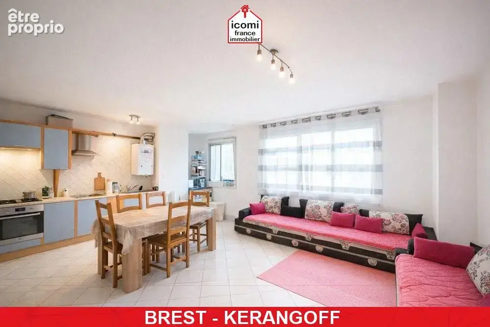 Finistere - brest (29200) - special investisseur - appartement - 2 chambres - dalle beton - locataire en place -  secteur calme  - photo 4