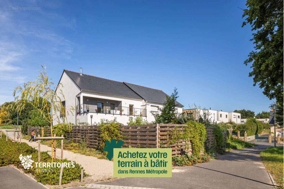 Terrains à vendre à Vezin-Le-Coquet libres de constructeurs - 10 km de Rennes - photo 3