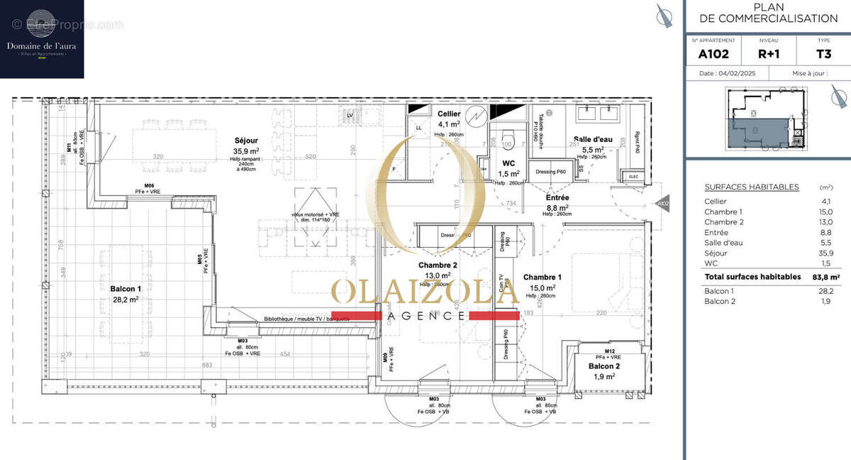 Appartement à BIDART