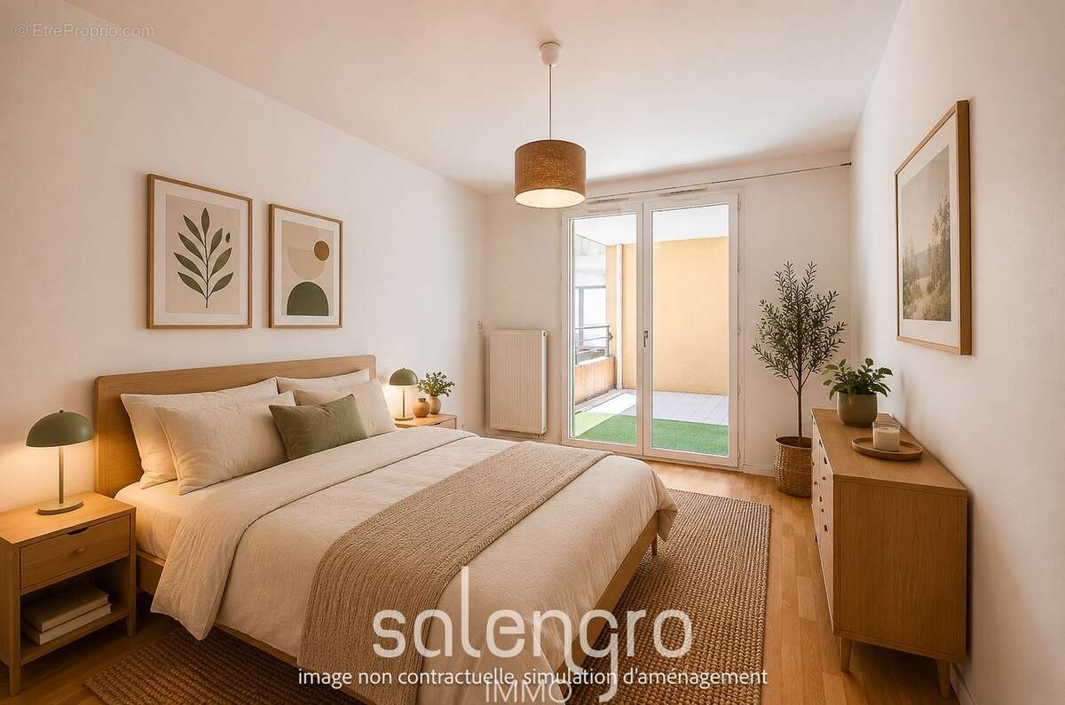 Appartement 60 m² à Villeurbanne  - photo 8