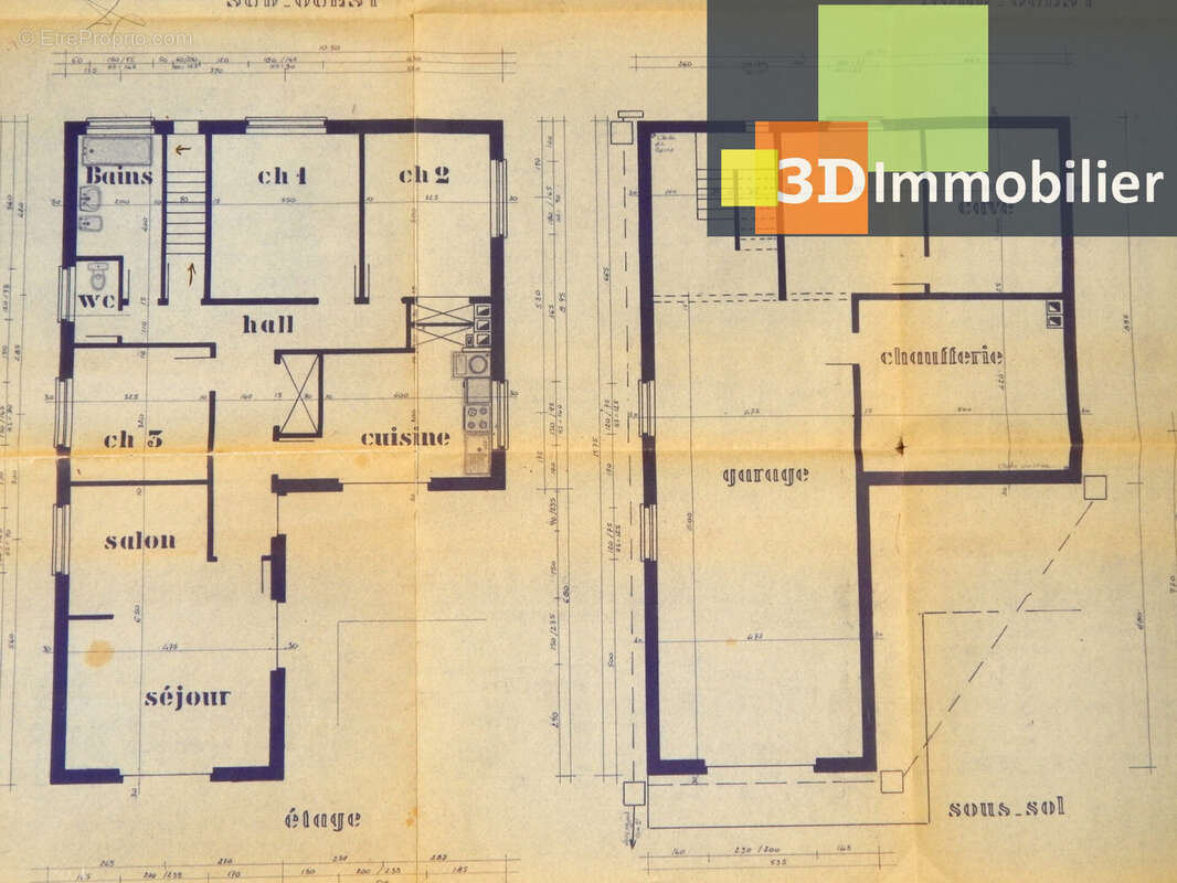PLAN - Maison à LONS-LE-SAUNIER