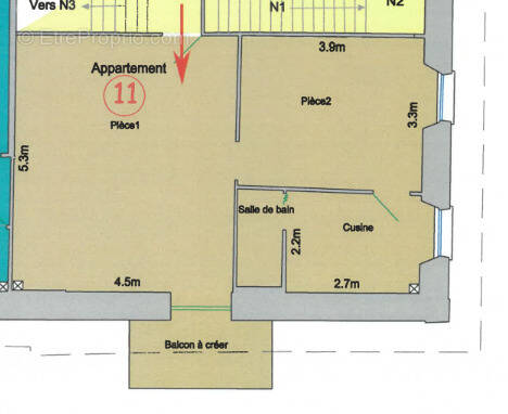 Appartement à JAUSIERS