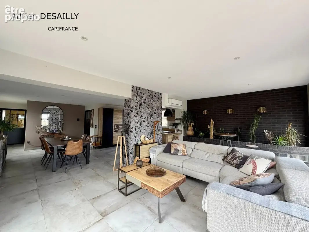 Maison rénovée à vendre 6 pièces 168m2 SAILLY SUR LA LYS (62) - photo 2