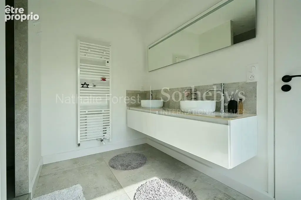 Mouvaux résidentiel , splendide maison cubique , 5 ch , bureau , garage sur 1344 m2 de terrain . - photo 18