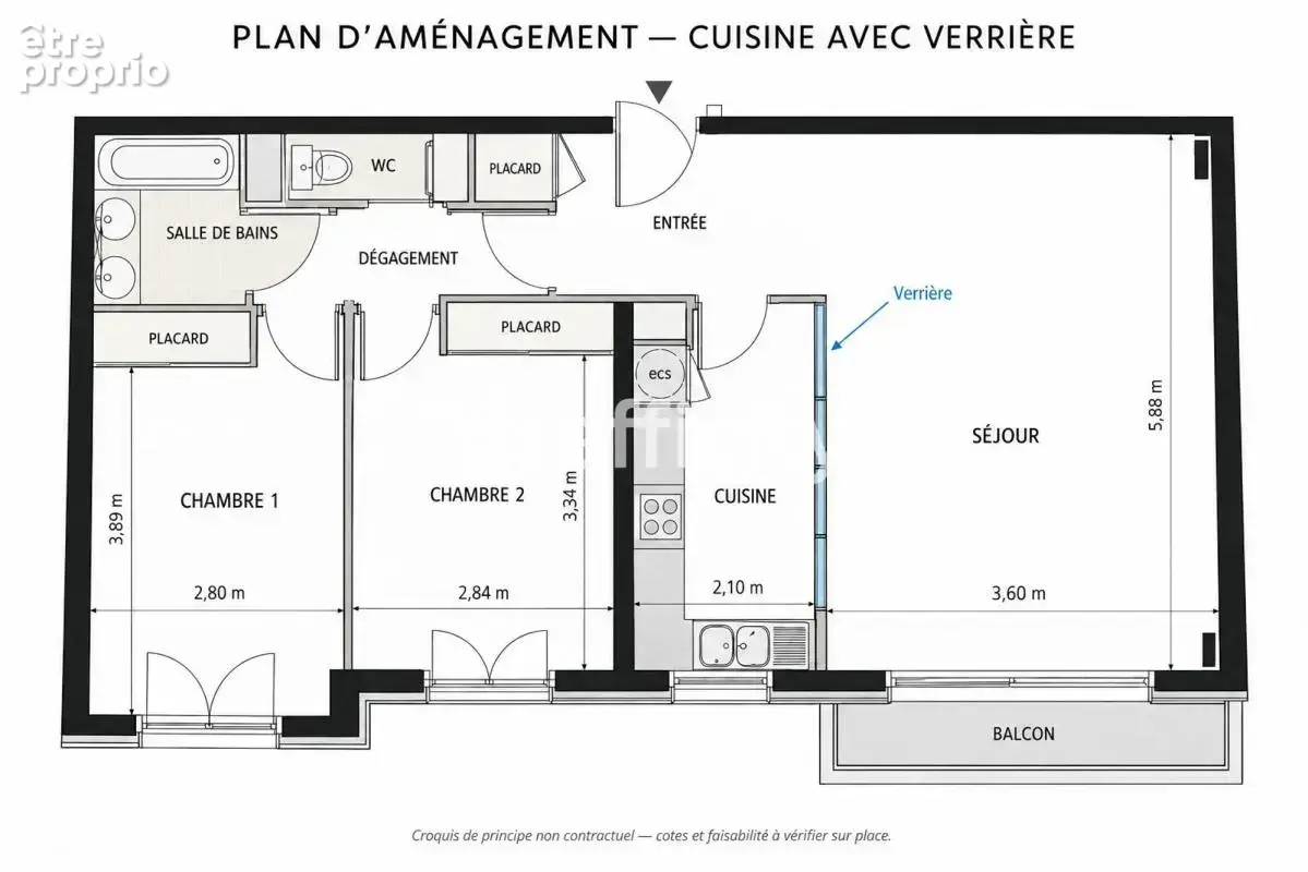 Appartement - photo 10