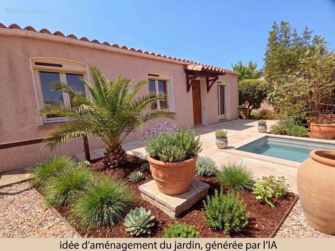 Lezignan corbieres maison t4 plain pied, 4 faces - photo 15