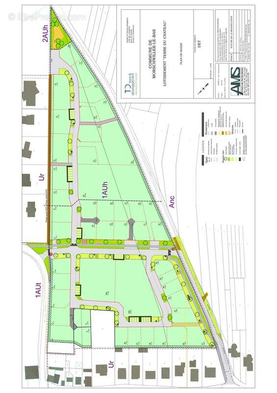 Terrain à MORSCHWILLER-LE-BAS