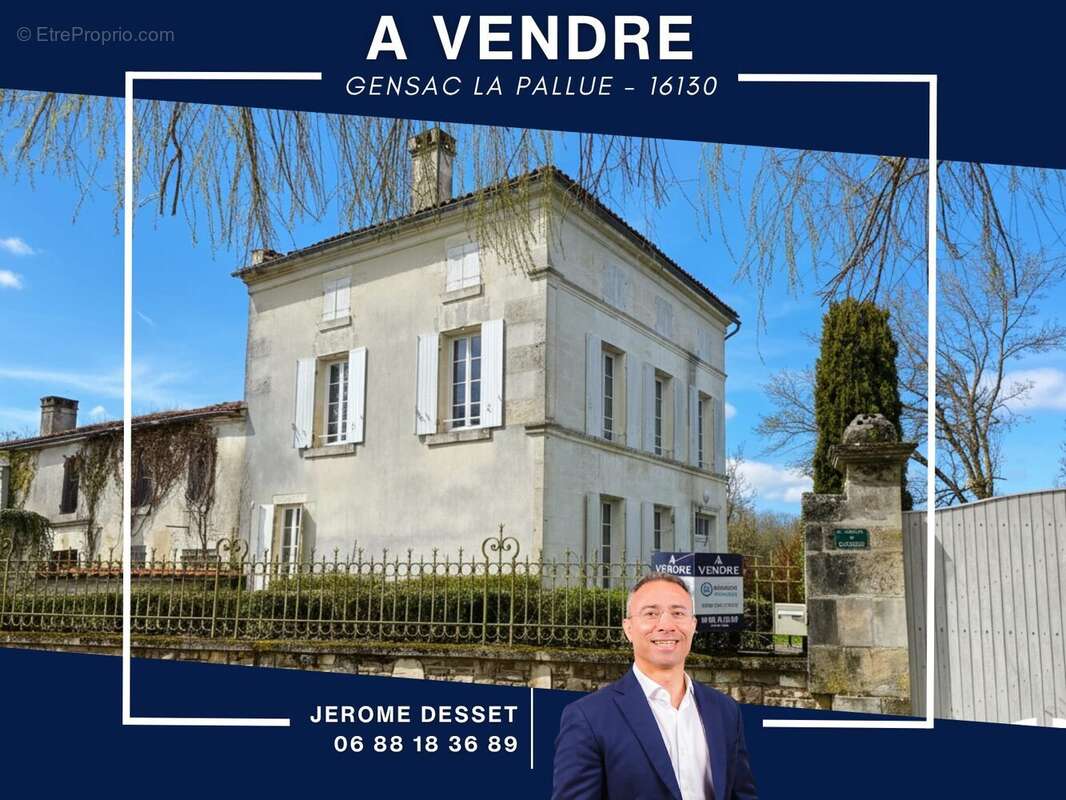 Maison à GENSAC-LA-PALLUE