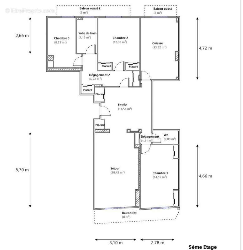 Appartement à NICE