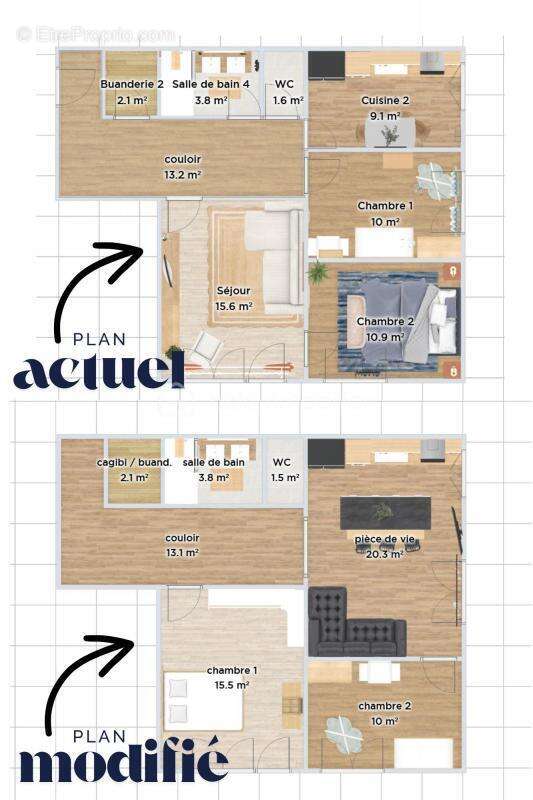 Appartement à BRETIGNY-SUR-ORGE