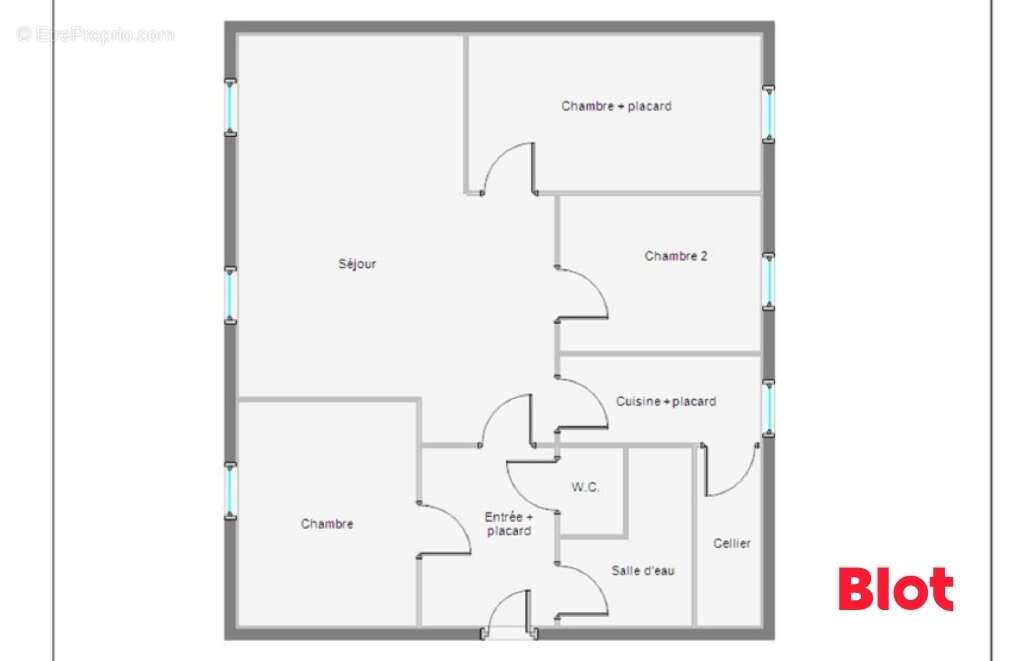 Appartement à NANTES