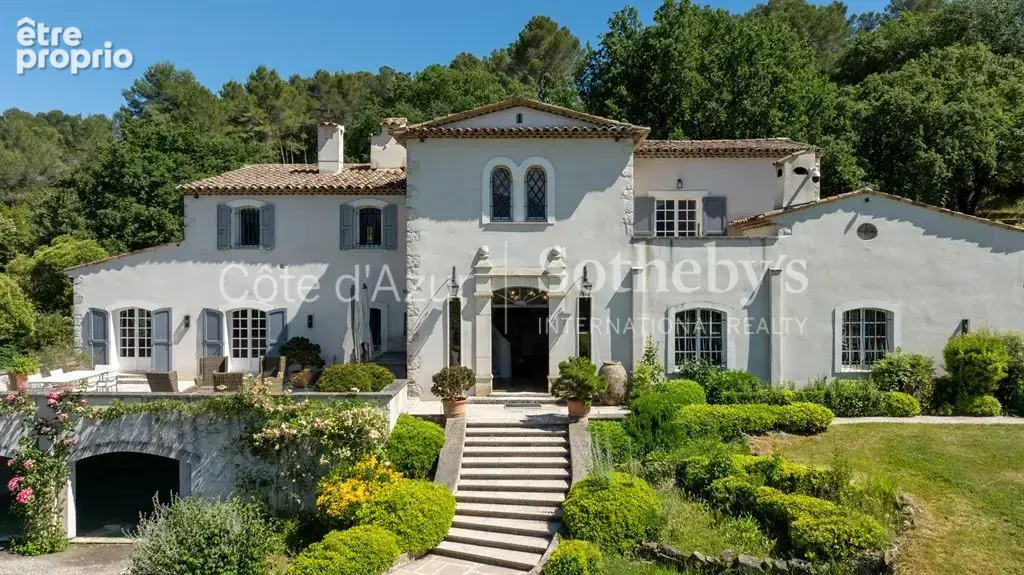 Valbonne propriété de prestige avec maison de gardien sur 2 hectares - photo 2