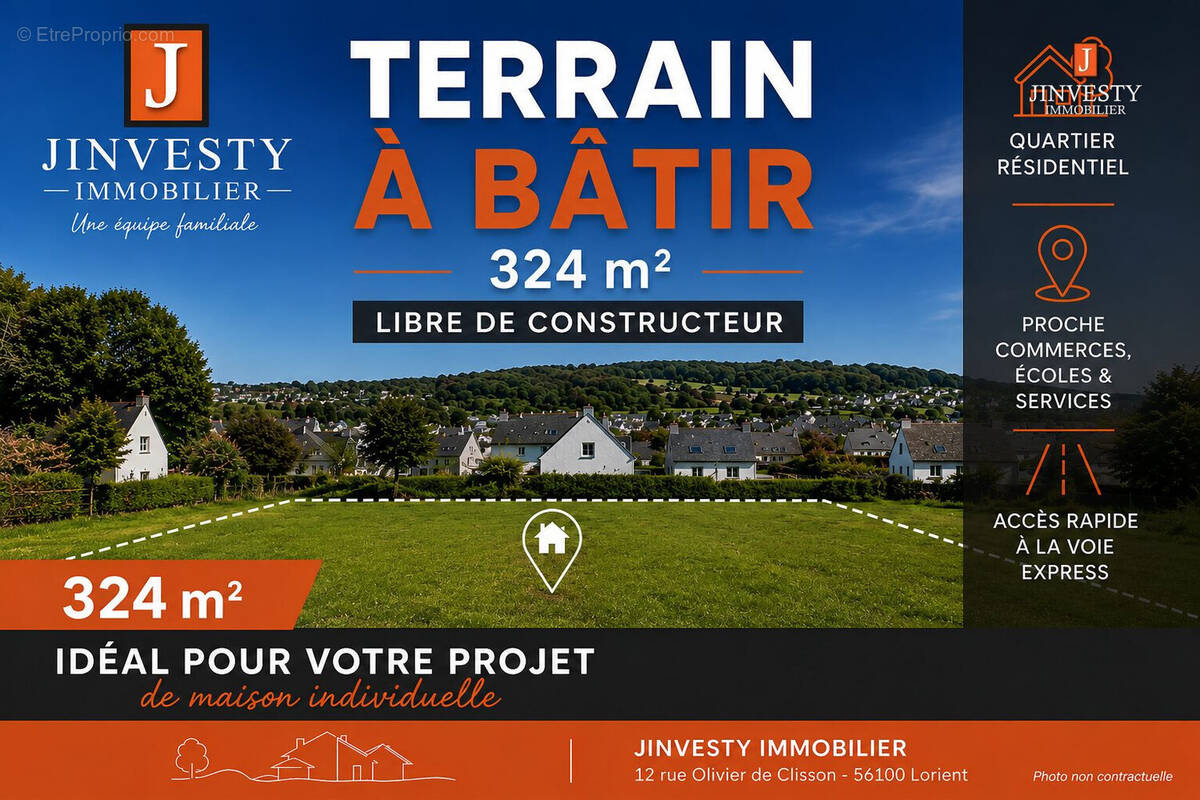 Terrain à QUIMPERLE