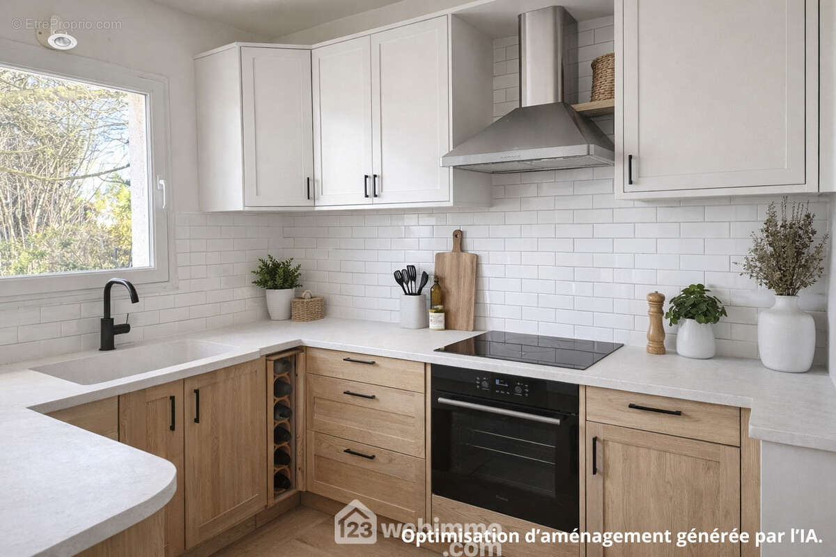 Optimisation d?aménagement générée par l?IA. - Maison à MAZE