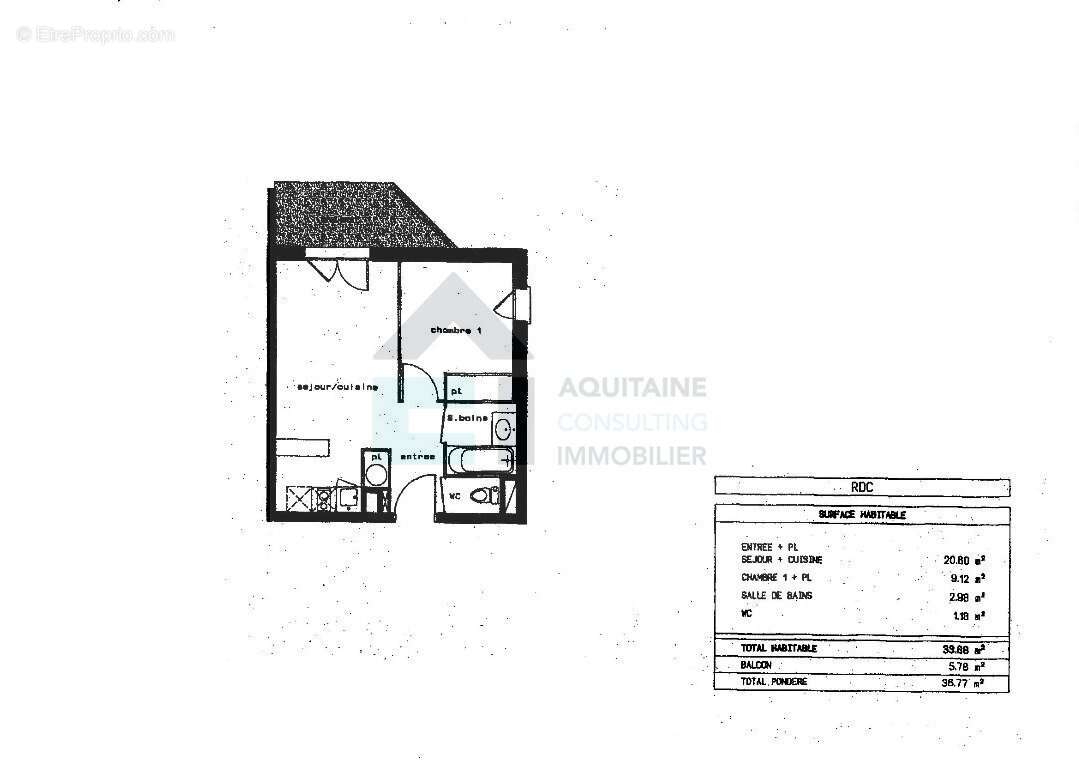Appartement à BLAYE