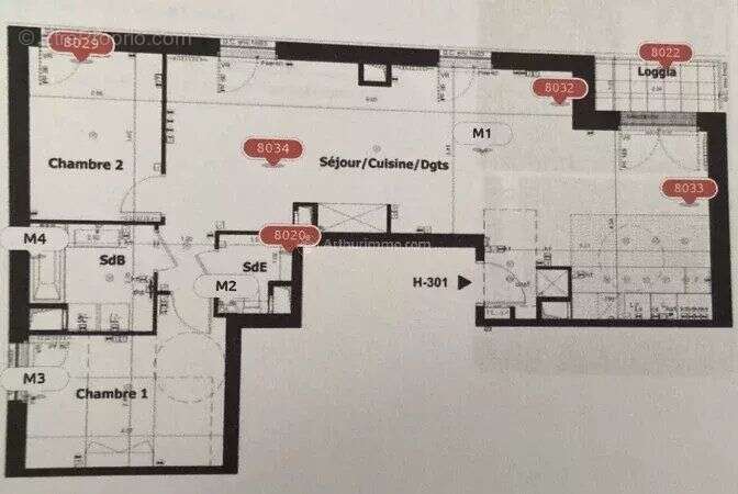 Appartement à ASNIERES-SUR-SEINE