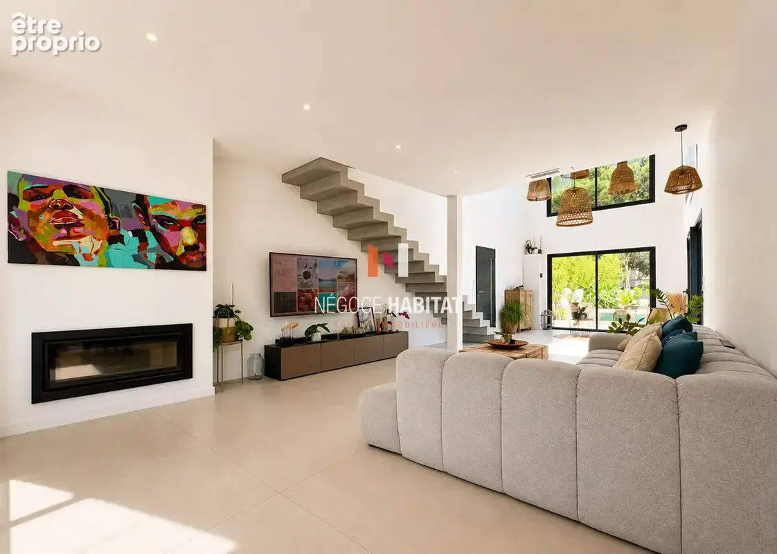 Villa T4 avec piscine à vendre - terrain de 435 m2 à Vendargues - photo 3