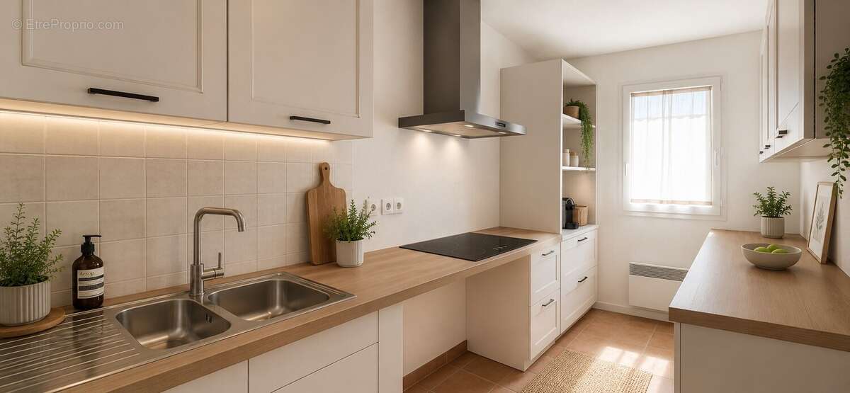 Appartement T2 - balcon - parking - ascenseur - photo 3