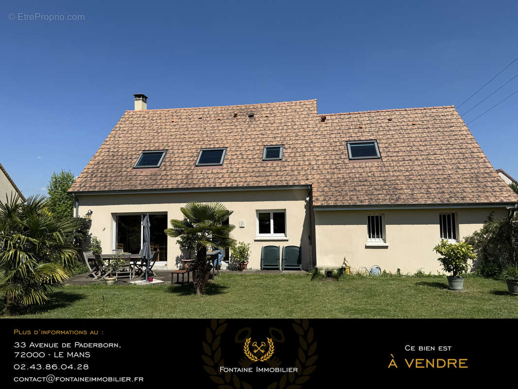 Maison à YVRE-L'EVEQUE