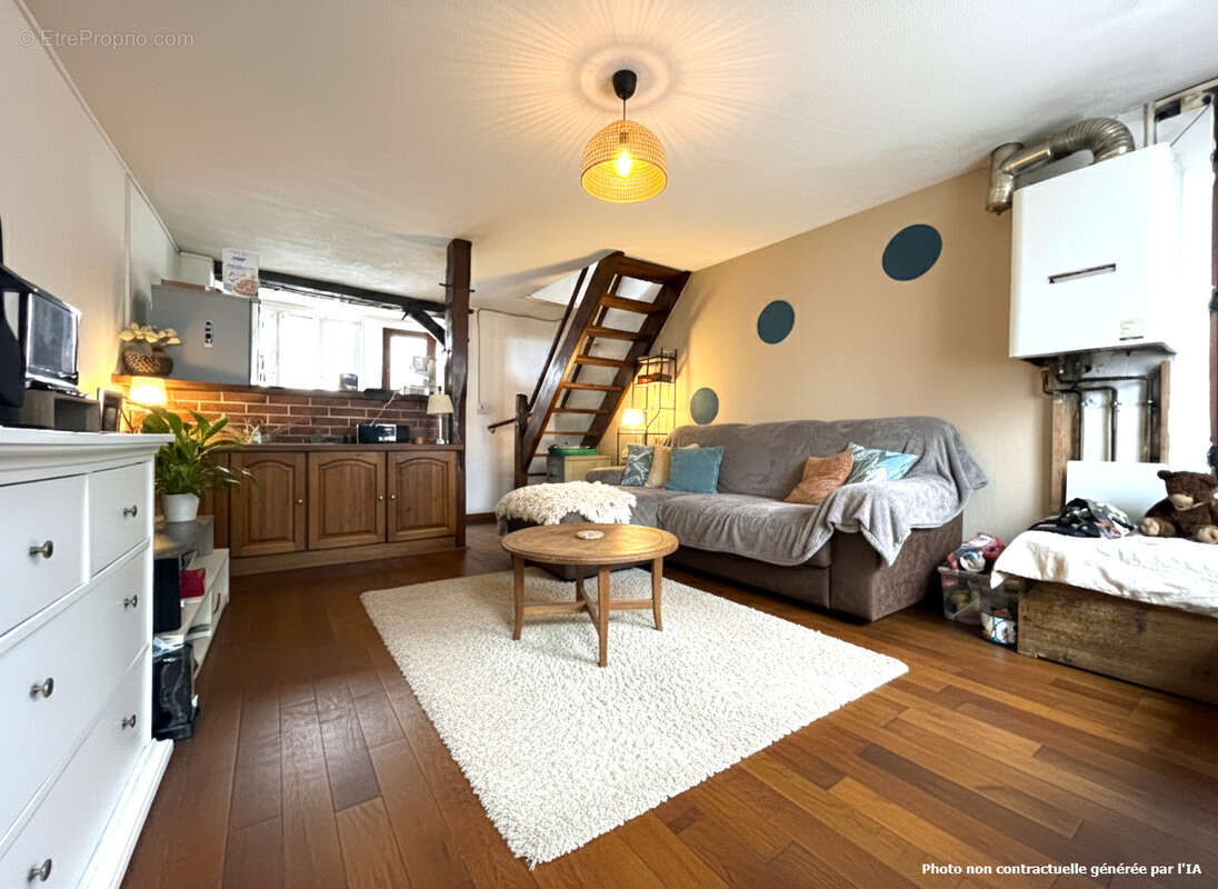 Maison de ville en pierre de type T3 avec extérieur - photo 2