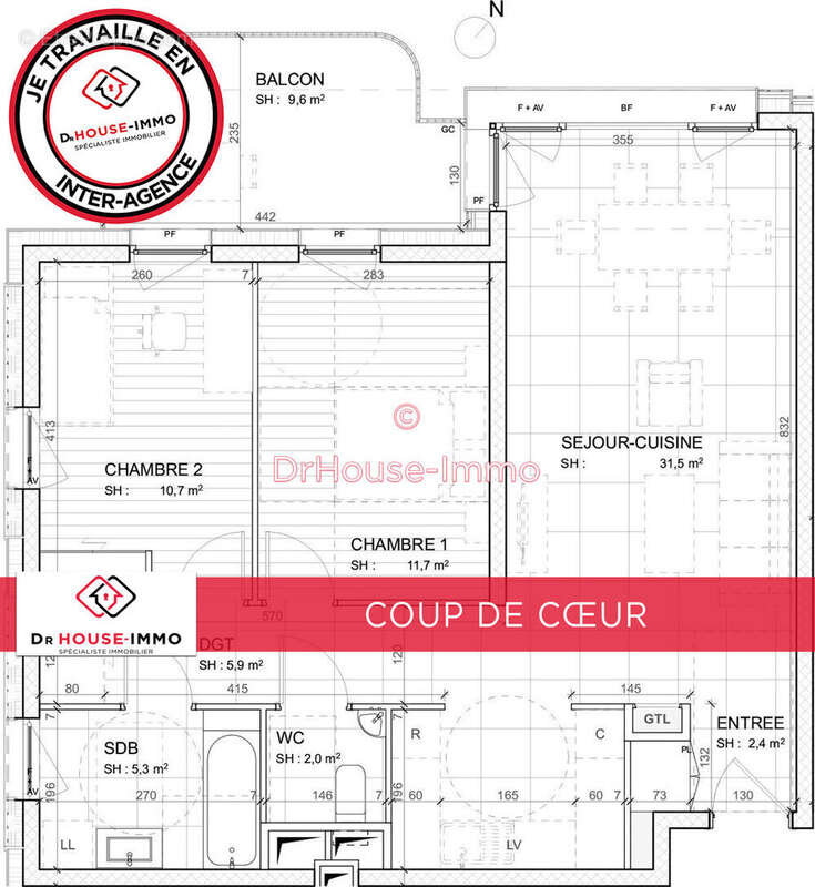 Appartement à MULHOUSE