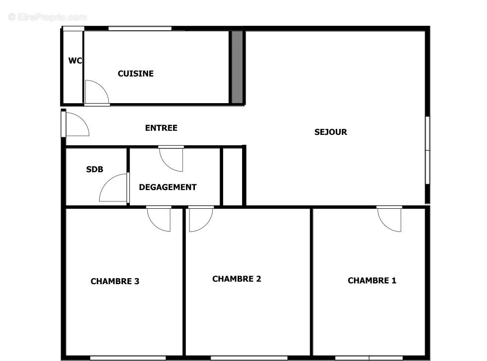 Appartement à COURBEVOIE